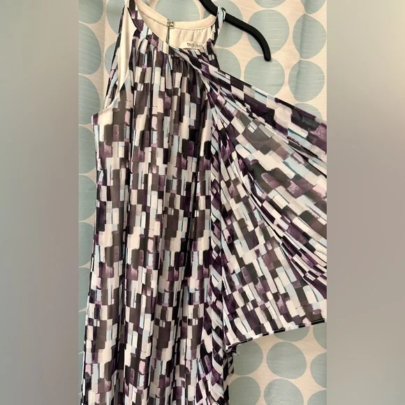 White House Black Market (WHBM) Sleeveless Lightweight Dress, Multicolor, Size 4 - Picture 2 of 9